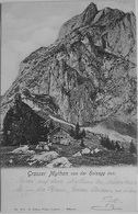 ALPTHAL Grosser Mythen Von Der Holzegg Aus Gel. 1904 V. Schwyz N. Zürich Spez. Stempel - Alpthal