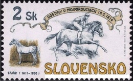 ESLOVAQUIA 1994 - CABALLOS - YVERT Nº 168** - HORSES - CHEVAUX - Ungebraucht