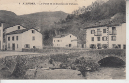 PAYS BASQUE -  ALDUDES - Le Pont Et Bureau De Tabacs - Ascain