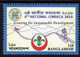 Bangladesh - 2018 - Scouting Community Development Camp - Mint Stamp - Bangladesh