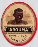 08311 "AROUMA - RHUM VIEUX MARTINIQUE" ETICHETTA ORIG - Rhum