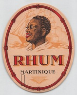 08315 "RHUM MARTINIQUE" ETICHETTA ORIG - Rhum