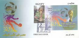 Fdc`s EGYPT 2018 SOCCER FOOTBALL WORLD CUP RUSSIA NEW FDC */* - Briefe U. Dokumente