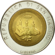 Monnaie, San Marino, 500 Lire, 1986, Rome, SUP, Bi-Metallic, KM:195 - Saint-Marin