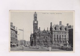 CPA TOWN HALL SQUARE BRADFORD En 1936! - Bradford