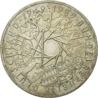 Monnaie, République Fédérale Allemande, 10 Mark, 1989, Karlsruhe, Germany - Otros & Sin Clasificación