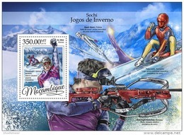 MOZAMBIQUE 2016 ** Winners Of Sochi Winter Games Winterolympiade S/S - OFFICIAL ISSUE - A1650 - Winter 2014: Sochi