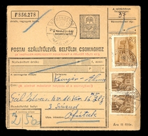 Hungary - Parcel Card Sent From Batmonostor To Ofutak 1944. / 2 Scans - Otros & Sin Clasificación