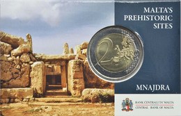 MALTA - 2 Euro 2018 - Templi Di Mnajdra - Coincard!!! - Malte