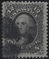 Etats Unis N°23  12 Cents Gris/noir  Très FraisTTB - Usati