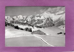 VD Les Alpes Fribourgeoises Et Le Mt Cray Vus De La Braye - Château-d'Œx