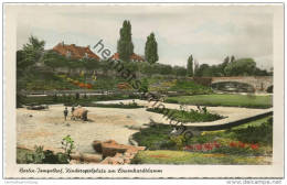 Berlin-Tempelhof - Kinderspielplatz Am Löwenhardtdamm - Foto-AK - Verlag Kunst Und Bild Berlin 50er Jahre - Tempelhof