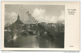 Berlin-Tempelhof - Planschbecken Und Kirche - Foto-AK 40er Jahre - Tempelhof