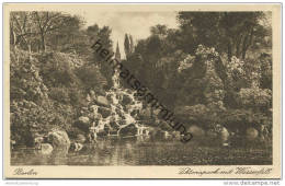 Berlin-Kreuzberg - Viktoriapark Mit Wasserfall Gel. 1929 - Kreuzberg