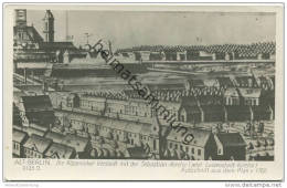 Alt-Berlin - Die Köpenicker Vorstadt Mit Der Sebastian-Kirche (jetzt Luisenstadt-Kirche) Ausschnitt Aus Dem Plan Von 176 - Köpenick