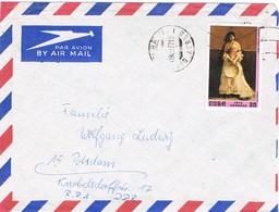 29778. Carta  Aerea ALDABÓ (Cuba) 1977 To Germany - Cartas & Documentos
