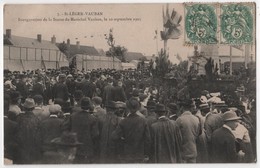 CPA 89 Saint Leger Vauban Inauguration De La Statue Du Marechal Vauban Le10 09 1905 - Autres & Non Classés