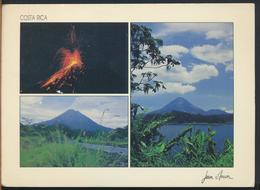 °°° 11581 - COSTA RICA - VOLCAN ARENAL - VIEWS - 1993 With Stamps °°° - Costa Rica