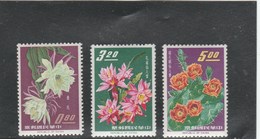 TAIWAN - FLOWER YT 455 + 457 +458 - MI 609 +611 + 612 NEUF ** - MNH - - Nuevos