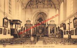 Intérieur De L'église - Notre-Dame-au-Bois Jezus-Eik - Overijse