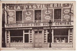 03 VICHY **Pastillerie Vichy-Central  4,Place De La Source De L'Hôpital Vichy** - Vichy