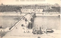 (75) Paris - Paris - Pont Et Place De La Concorde - Ponts