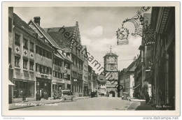 Wangen Im Allgäu - Herrenstrasse - E. Uhland Lederschuhe - Foto-AK 40er Jahre - Verlag Fotohandlung Bulmer Wangen - Wangen I. Allg.