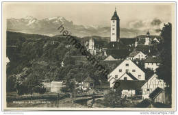 Wangen Im Allgäu Mit Säntis - Foto-AK 30er Jahre - Verlag Fotohandlung Bulmer Wangen - Wangen I. Allg.