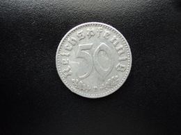 ALLEMAGNE : 50 REICHSPFENNIG   1940 B    KM 96    TTB * - 50 Reichspfennig