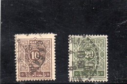 MAROC 1917-26 O - Postage Due