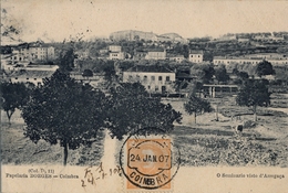 1907 , PORTUGAL , TARJETA POSTAL CIRCULADA , COIMBRA - LISBOA - Storia Postale