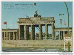 Berlin - Brandenburger Tor - AK Grossformat - Berlijnse Muur