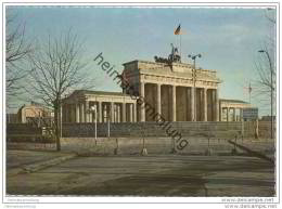 Berlin - Brandenburger Tor - AK Grossformat - Berlijnse Muur