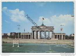 Berlin - Brandenburger Tor - AK Grossformat - Berlijnse Muur