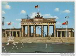 Berlin - Brandenburger Tor - AK Grossformat - Berliner Mauer