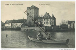 Zons Im Hochwasser 1906 - St. Vincenshaus - Verlag Peter Norff Zons - Dormagen