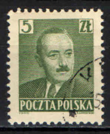 POLONIA - 1950 - EFFIGIE DEL PRESIDENTE BIERUT - USATO - Used Stamps