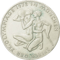 Monnaie, République Fédérale Allemande, 10 Mark, 1972, Hamburg, SPL, Argent - Other & Unclassified