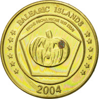 Espagne, Medal, Essai 20 Cents, 2004, SPL, Laiton - Sonstige & Ohne Zuordnung