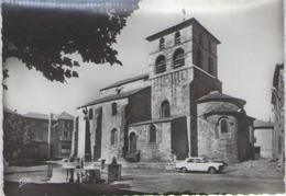 CPSM Grand Format 43 Haute Loire - RETOURNAC - L'Eglise Romane - Retournac