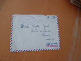 Lettre Maroc 08/10/1958 En FM Base Aérienne 150 Rabat Ville Pour Salles D'Aude - Maroc (1956-...)