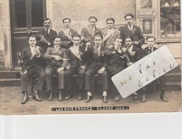 SAINT VALLIER - LES BOIS FRANCS - Les Conscrits De La  Classe 1924   ( Carte Photo )  Rare - Andere & Zonder Classificatie