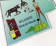 Magnets Magnet Le Gaulois Departement France 40 Landes - Tourisme