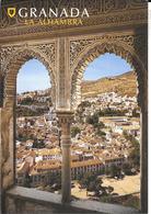 Delcampe - Granada - El Alhambra - Vue Partielle Du Albaicin - Granada