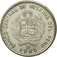 Monnaie, Pérou, Inti, 1986, Lima, SPL, Copper-nickel, KM:296 - Pérou