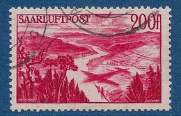 SARRE - PA 11  200F ROUGE OBL COTE 45 EUR - Airmail