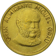 Monnaie, Pérou, 20 Centimos, 1986, Lima, SUP, Laiton, KM:294 - Perú