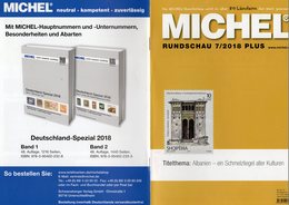 Rundschau MICHEL Briefmarken 7/2018-plus Neu 6€ New Stamps World Catalogue/magacine Of Germany ISBN 978-3-95402-600 - German (from 1941)