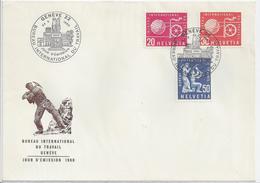 SWITZERLAND - 1960 - FDC - BUREAU INTERNATIONAL DU TRAVAIL -  .......... WNV - ILO