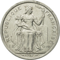 Monnaie, French Polynesia, 2 Francs, 1987, Paris, TTB+, Aluminium, KM:10 - Polynésie Française